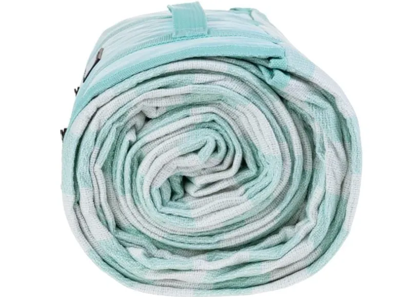 KOOR Picknickdecke Stripes mint 200 x 300 cm