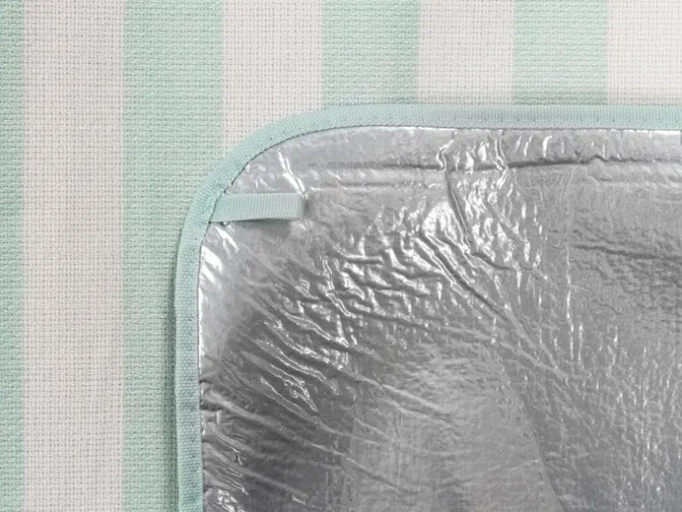 KOOR Picknickdecke Stripes mint 200 x 300 cm