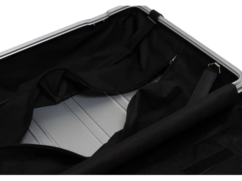 KOOR Reisekoffer Aluminium 40 L, Silber