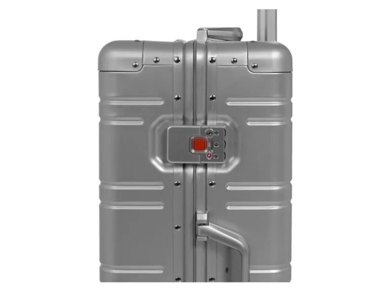 KOOR Reisekoffer Aluminium 63 L, Silber