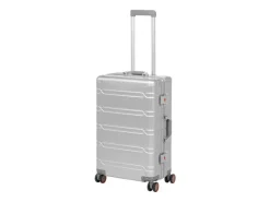 KOOR Reisekoffer Aluminium 63 L, Silber