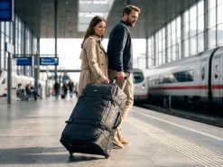 KOOR Reisekoffer Jiibs 90 L, Schwarz