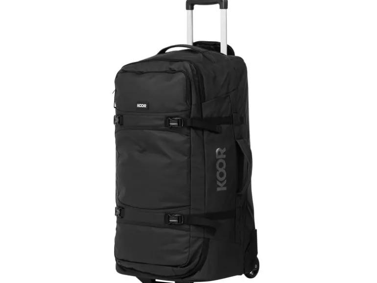 KOOR Reisekoffer Jiibs 90 L, Schwarz