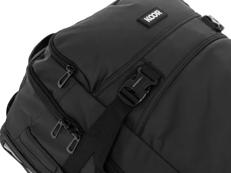 KOOR Reisekoffer Jiibs 70 L, Schwarz