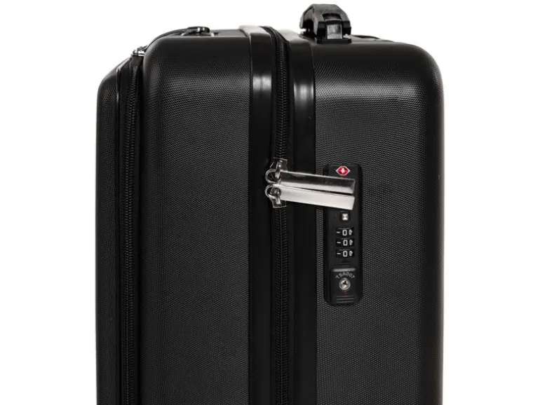 KOOR Reisekoffer Malea 39.5 L, Schwarz