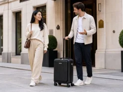 KOOR Reisekoffer Malea 39.5 L, Schwarz