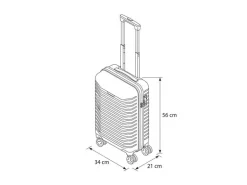 KOOR Reisekoffer Manila 40 L, Petrol
