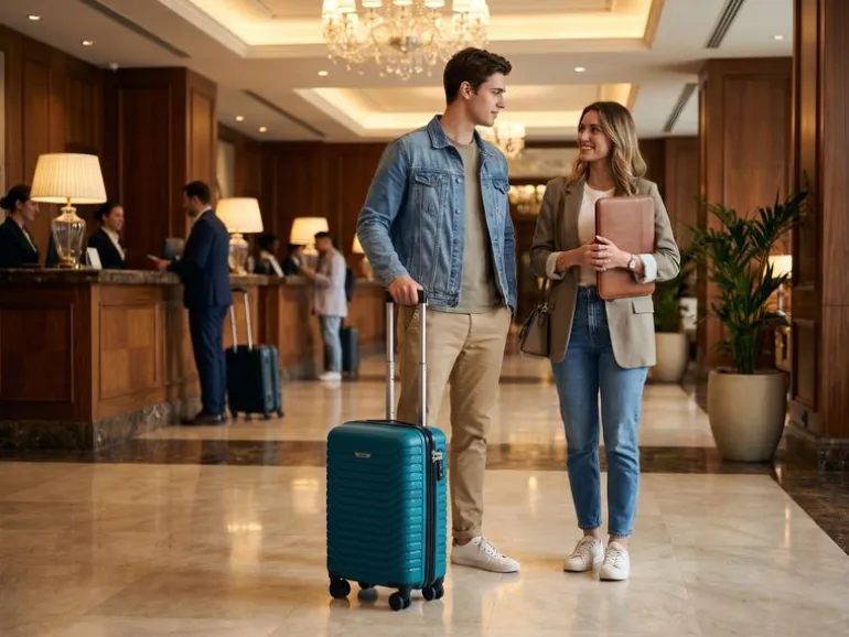 KOOR Reisekoffer Manila 40 L, Petrol