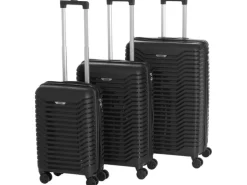 KOOR Reisekoffer Manila 95 L, Schwarz