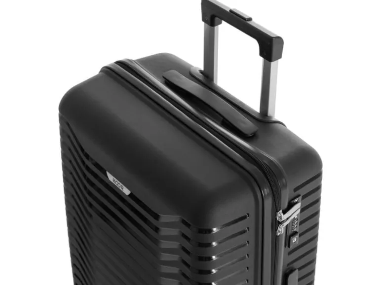KOOR Reisekoffer Manila 95 L, Schwarz