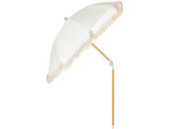 KOOR Sonnenschirm Boho Off-White, 180 cm