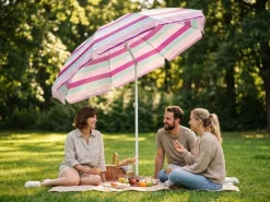 KOOR Sonnenschirm Lido 180 cm, mehrfarbig