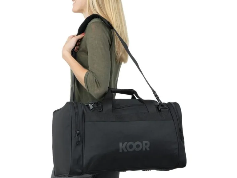 KOOR Sporttasche 35 l, Schwarz