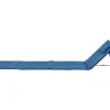 KOOR Strandmatte Calma Blu mit verstellbarer Kopfstütze, 220 cm