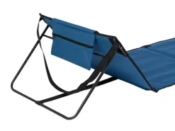 KOOR Strandmatte Calma Blu mit verstellbarer Kopfstütze, 220 cm