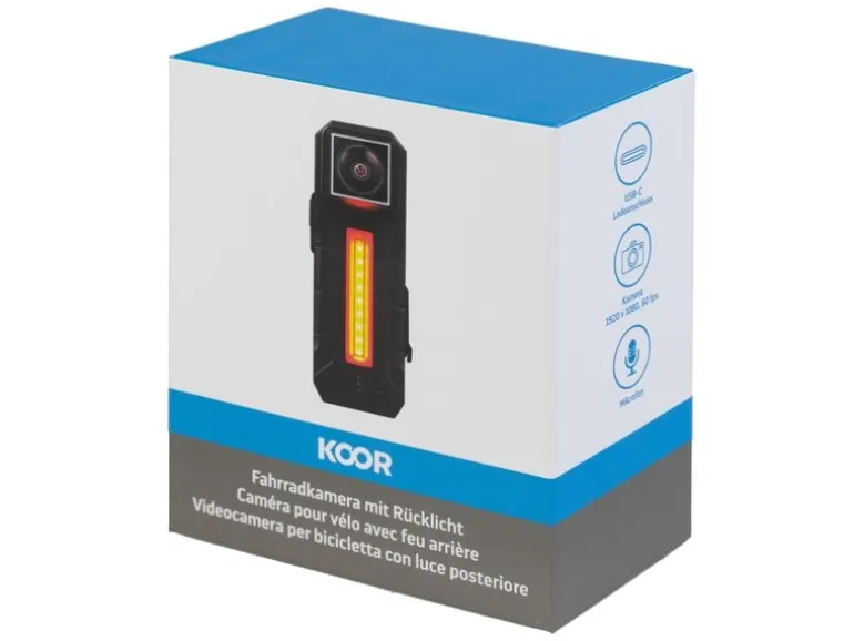 KOOR Velolampe TL Cam Rücklicht