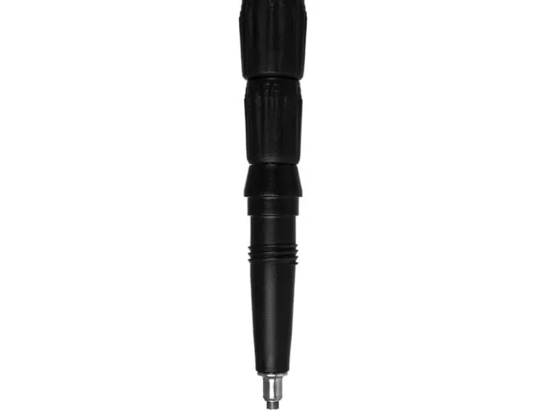 KOOR Wanderstock Aluminium Rivoola Schwarz/Silber