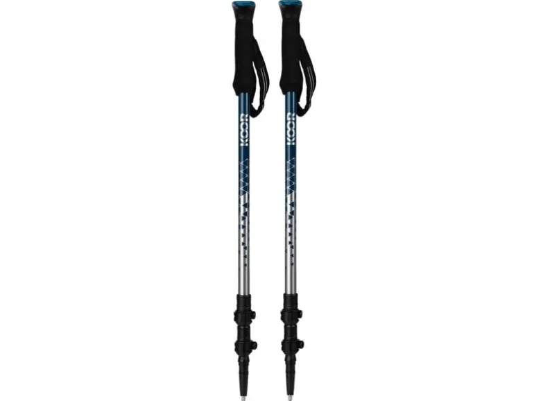 KOOR Wanderstock Aluminium Telaao Blau