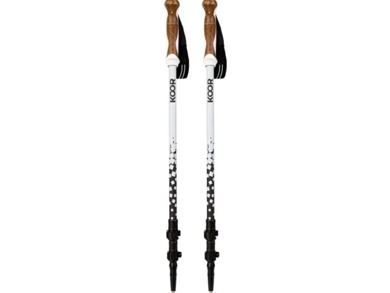 KOOR Wanderstock Carbon Castoor Weiss