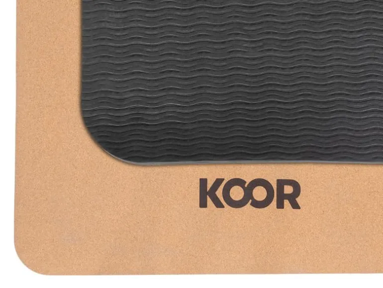 KOOR Yoga-Set 3-teilig, Kork