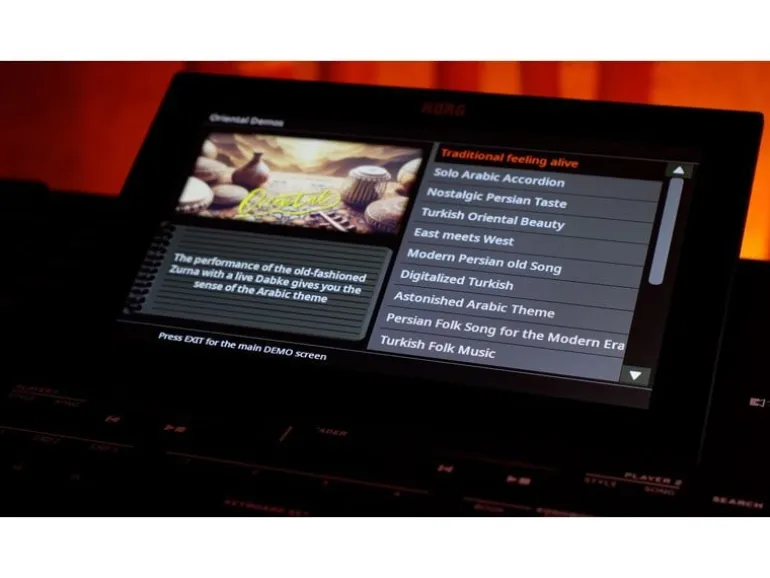 Korg Keyboard Pa5X 61 Oriental