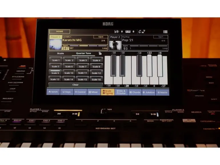 Korg Keyboard Pa5X 61 Oriental