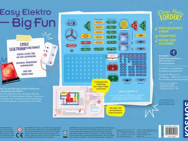 Kosmos Experimentierkasten Easy Elektro – Big Fun