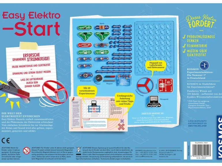 Kosmos Experimentierkasten Easy Elektro – Start