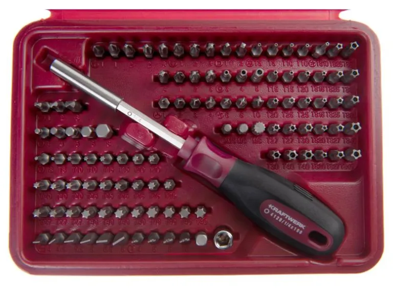 Kraftwerk Werkzeug-Set Universal-Bitbox 138-teilig