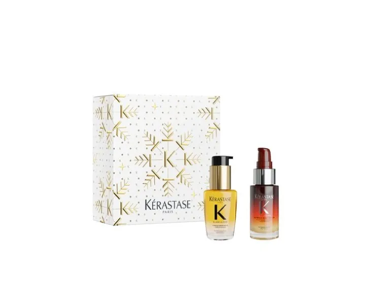 Kérastase Geschenkset Mini Duo XMas für glanzloses und trockenes Haar