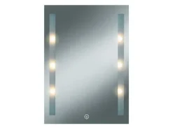 Kristall Form Spiegel LED MOON LIGHT 1