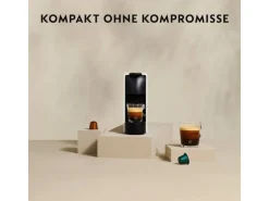 Krups Kaffeemaschine Nespresso Essenza Mini XN1108 Schwarz