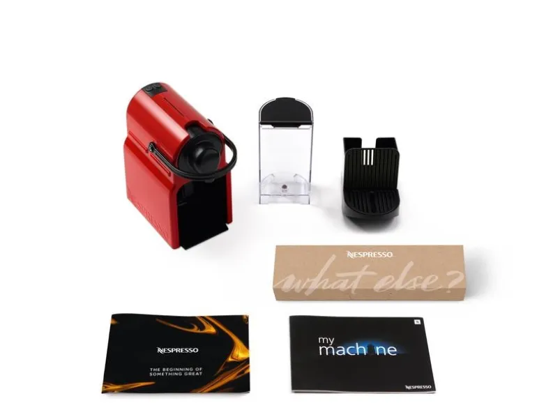 Krups Kaffeemaschine Nespresso Inissia XN1005 Rot