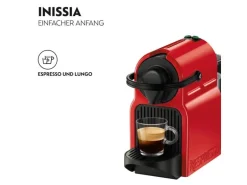 Krups Kaffeemaschine Nespresso Inissia XN1005 Rot