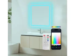 KSiX Badezimmerleuchte Aqua Smart Spiegel RGB 70 cm