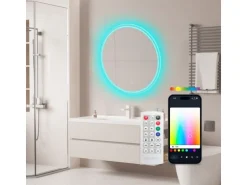 KSiX Badezimmerleuchte Oasis Smart Spiegel RGB + CCT 70 cm