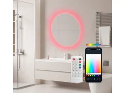KSiX Badezimmerleuchte Oasis Smart Spiegel RGB + CCT 70 cm