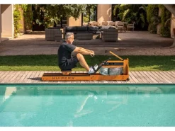 Kuipers Fitness Rudergerät Aqua Rower Helle Esche
