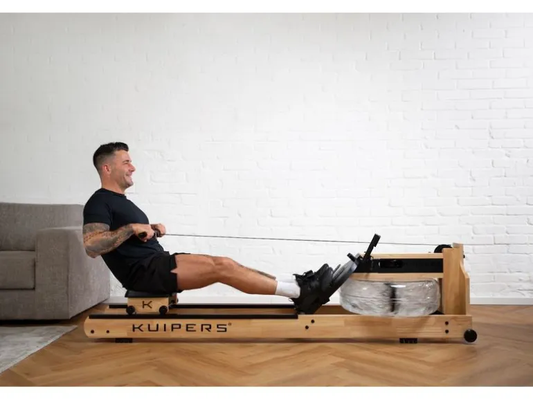 Kuipers Fitness Rudergerät Aqua Rower Helle Esche