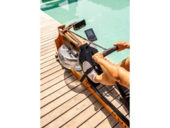Kuipers Fitness Rudergerät Aqua Rower Helle Esche