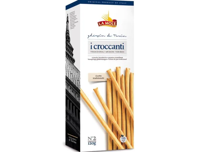 La Mole Apéro Croccanti Grissini Torinesi Classici 120 g