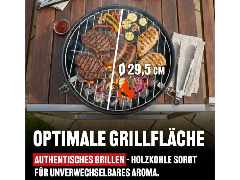 Landmann Kugelgrill Schwarz