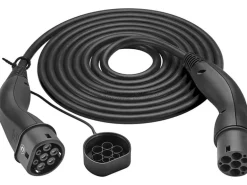 Lapp Ladekabel Helix für Elektroauto Typ 2, 11 kW, 5 m, Schwarz