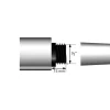 Laufen Küchenbrause Arwa Class 1+2 chrom verchromt