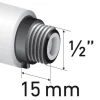 Laufen Küchenbrause Milor 2 verchromt Küchenbrause verchromt