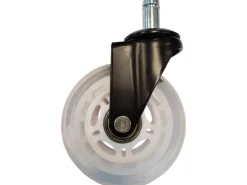 LC-Power Gaming Stuhlrollen 5er Set Weiss