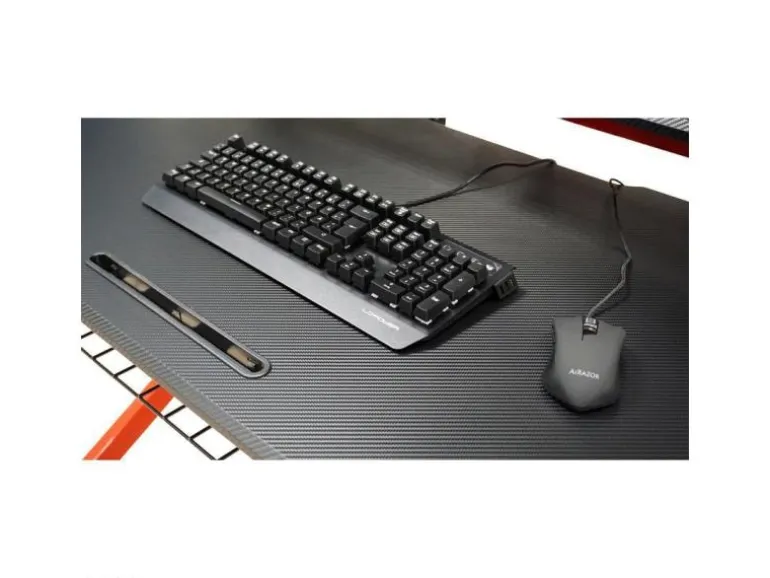 LC-Power Gaming Tisch LC-GD-1R Schwarz/Rot