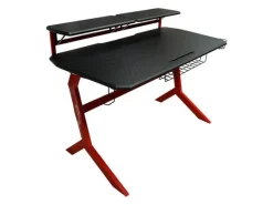 LC-Power Gaming Tisch LC-GD-1R Schwarz/Rot