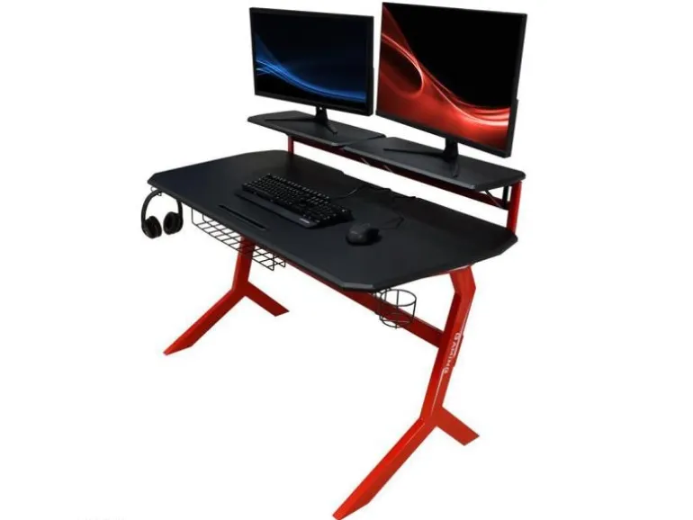 LC-Power Gaming Tisch LC-GD-1R Schwarz/Rot