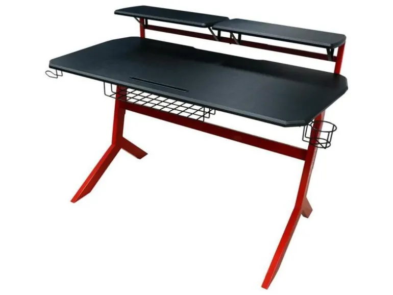 LC-Power Gaming Tisch LC-GD-1R Schwarz/Rot